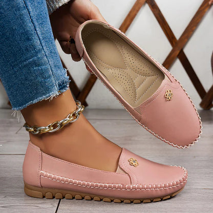 🔥Best Seller-Last Day Sale 60% OFF🔥 Stylish Orthopedic Leather Shoes - All-Day Comfort for Women